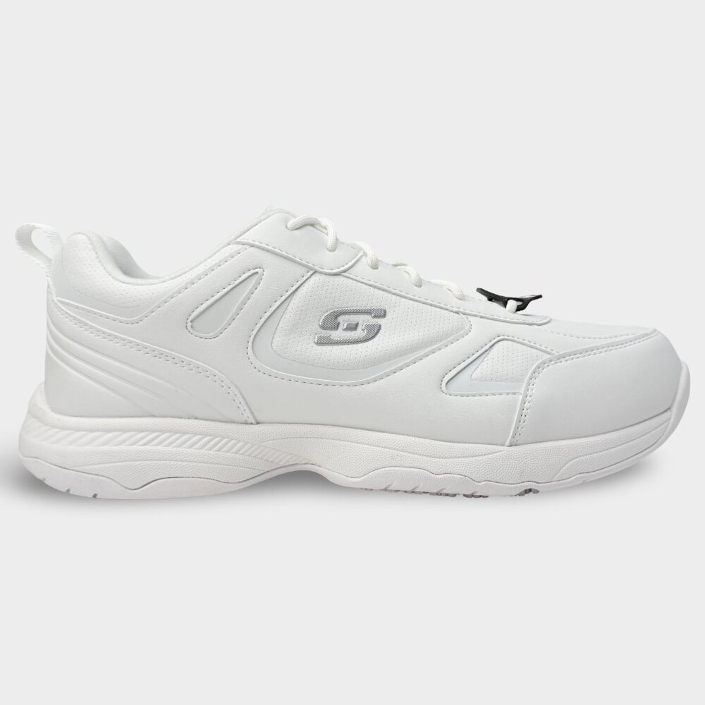 Skechers Work Relaxed Fit Dighton SR Men's 10 White EH SRO Safety Shoes 77111 - Picture 2 of 11